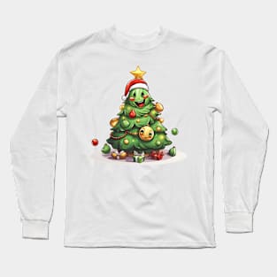 Funny Christmas Tree Long Sleeve T-Shirt